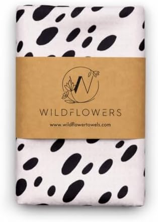 Flourish Wildflowers Microfiber Kitchen Towels | Waffle Fabric Tea Towel| Super by FlourishPetProducts