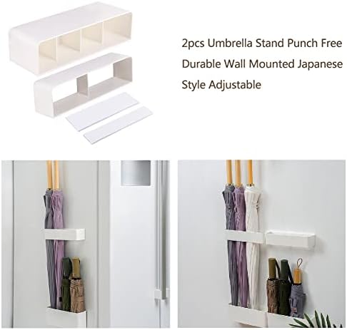 Wall Mount Umbrella Holder, No Drill Adhesive Umbrella Storage Stand - Image 7