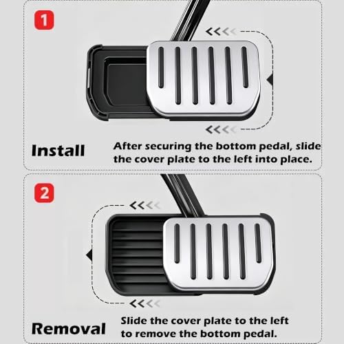 Aluminum Pedal Set for Tesla - Image 5