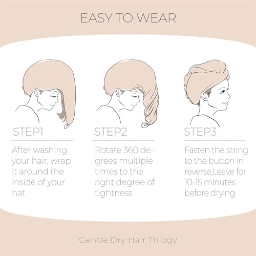 Microfiber Hair Drying Towel - Image 4