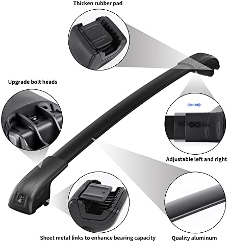FLYCLE 300Lbs Roof Rack Cross Bars Compatible - Image 6