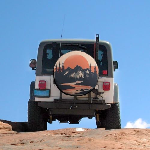 Mountain Adventure Heavy Duty Spare Tire Cover Camp - Image 5