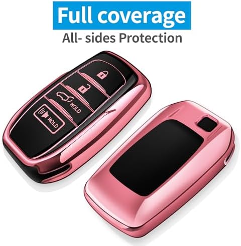 Tukellen for Toyota Key Fob Cover TPU Soft Case for 2025-2026 Camry 4 Runner - Image 3