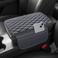 Leather Waterproof Car Armrest Console Pad by AuraSettle
