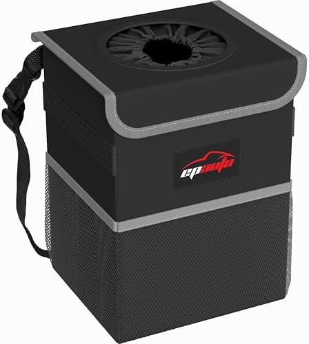 EPAuto Waterproof Car Trash Can by EPAuto