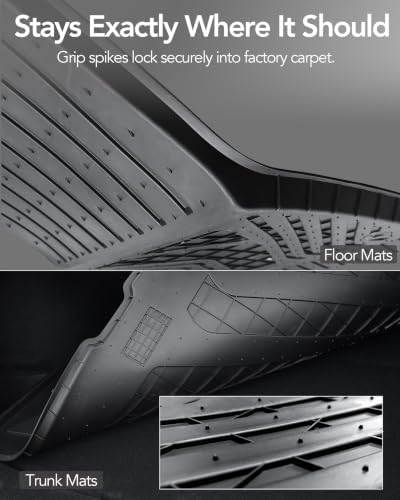 SUPER LINER Tesla New Model Y Juniper Floor Mats 2026 2027, 11-Pcs Set TPE - Image 6