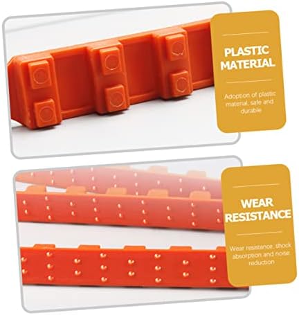 10pcs Orange Plastic Car Tire Chains - Image 6