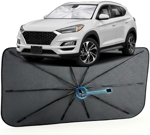 Car Windshield Sun Shade Umbrella by MakeLifeBetter
