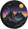 Spare Tire Cover Mountains Nature Scenery Wheel Covers Weatherproof Universal by Unknown