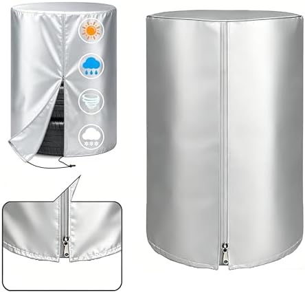 4 Tire Storage Cover, Heavy Duty Waterproof Fade Resistant Wheel Protector - Image 5