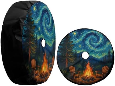 Starry Camp Spare Tire Cover - Image 3