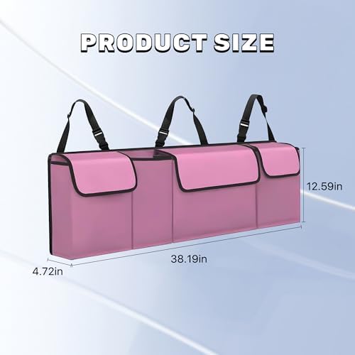 Car Trunk Organizer, Waterproof Backseat Hanging Large Storage - Image 3