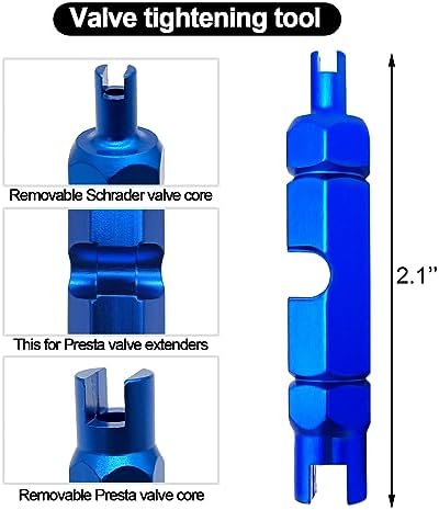 Medsuo Bicycle Valve Core Remover Tool Kit Universal Bike and Car Valve Core - Image 3