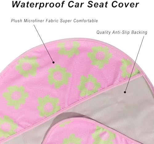 Car Seat Cover Protector Front Seats, - Image 5