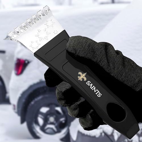 FANMATS 41117 New Orleans Saints Ice Scraper - Image 2