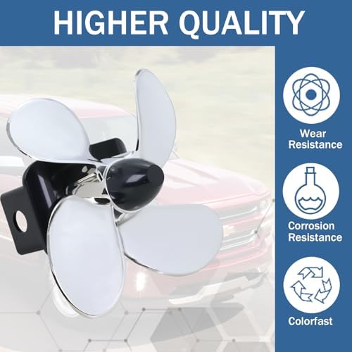 Spinning Propeller Trailer Tow Hitch Cover 77009 - Image 6