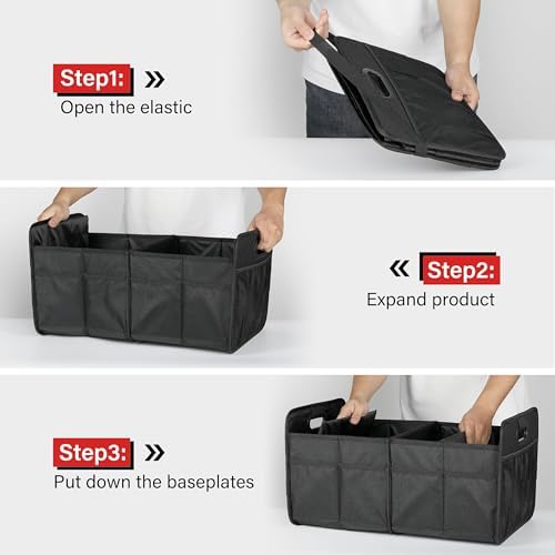 Simple Deluxe 2 Compartments Trunk Organizer - Image 3