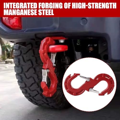Quick-Release S-Hook, 3/8" Tow Hook - Image 4