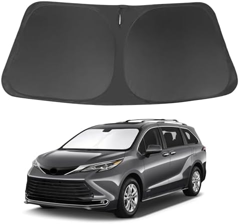Windshield Sun Shade for 2021-2026 Toyota Sienna Accessories by LHFLIVE