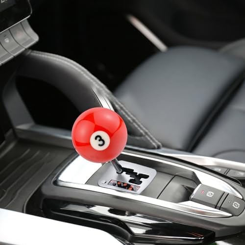3 Ball Billiard Shift Knob Polished Car Racing Gear Shifter Grip - Image 3
