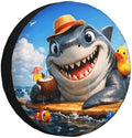 Shark Spare Tire Cover Weatherproof Wheel Protectors Universal Wheel Covers by Unknown