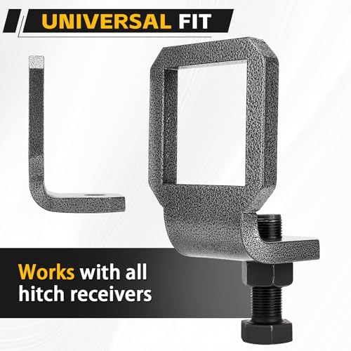 2.5" Anti Rattle Hitch Clamp, Heavy Duty Steel Stabilizer & Tightener - Image 7