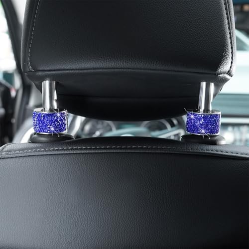 4PCS Bling Car Headrest Collars, Crystal Rhinestone Automotive Head Rest Collars - Image 3