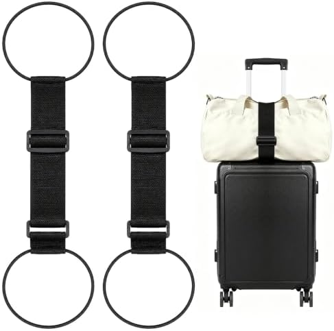 Luggage Straps for Suitcases, 2 Pack by Unknown