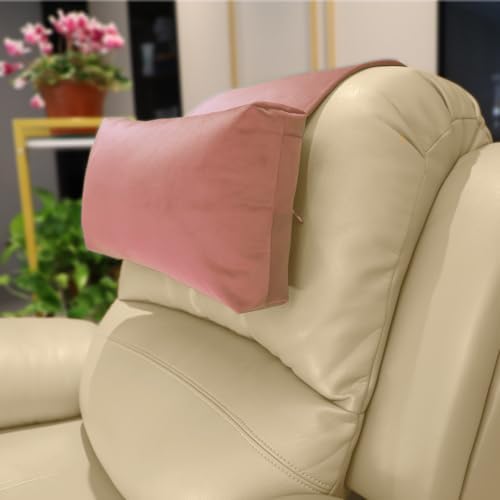 Velvet Recliner Headrest Pillow, Non-Slip Neck Support by AmazeCov
