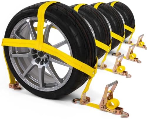 US Cargo Control Tow Dolly Basket Straps by USCargoControl
