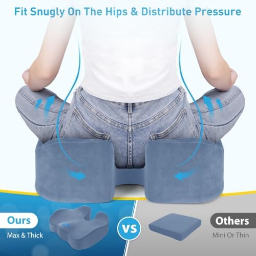 BlissTrends Thick Seat Cushion for Office Chair & Car Seat - Image 3