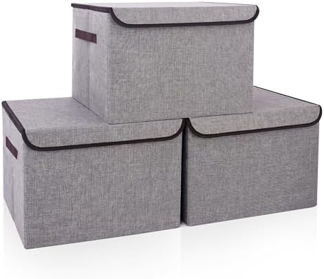 Bagnizer Large 17" 42 Quarts Collapsible Stackable Storage Bins by Bagnizer