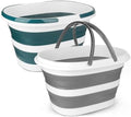 Collapsible Mop Bucket with Handle by BIDFUL