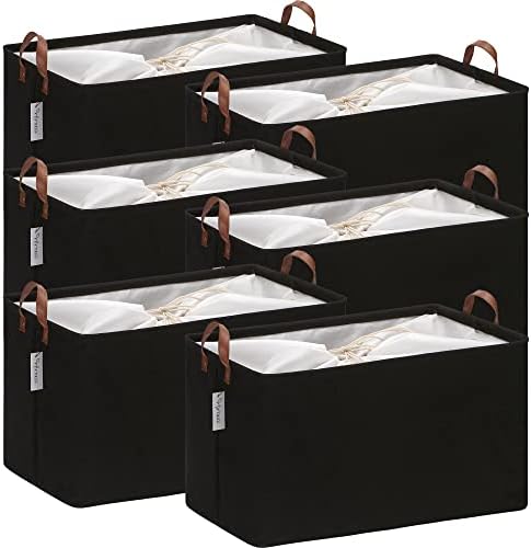Hinwo 70L Extra Large Canvas Storage Bin by Hinwo