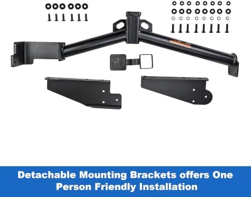 Class 3 Trailer Hitch Fits 2004-2007 Toyota Highlander & 2004-2008 Lexus RX - Image 4