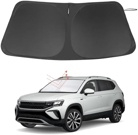 Windshield Sun Shade for 2022-2026 Volkswagen Taos Accessories by LHFLIVE