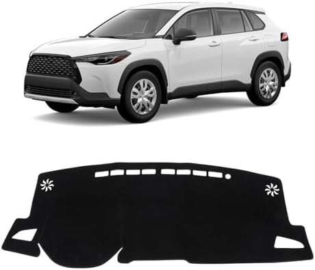 KUST Black Dash Cover for Toyota Corolla Cross 2022 2023 2024 2025 2026 by KUST