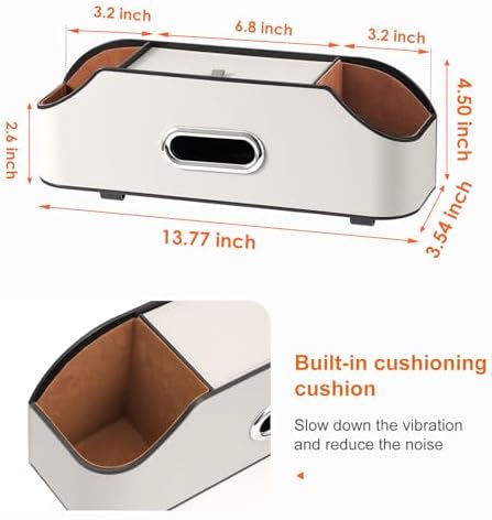 Car Seat Back Cup Holder, 4-in-1 Multifunctional Backseat Organizer - Image 4