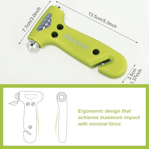 Window Breaker, 3-in-1 Emergency Escape Tool - Image 3