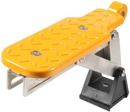 Cnonee1 Foldable Roof Rack Car Door Step Feet Stand Pedal Aluminium Alloy + 201 - Image 3