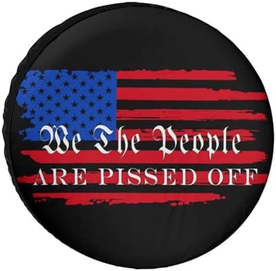 Generic We The People are Pissed Off Tire Covers, Dust-Proof Weatherproof Wheel - Image 7