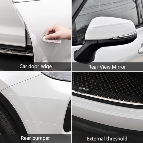 DGSL Car Door Edge Guards Door Sill Protector, 4In x 19.7Ft 5D Carbon Fiber Car - Image 6