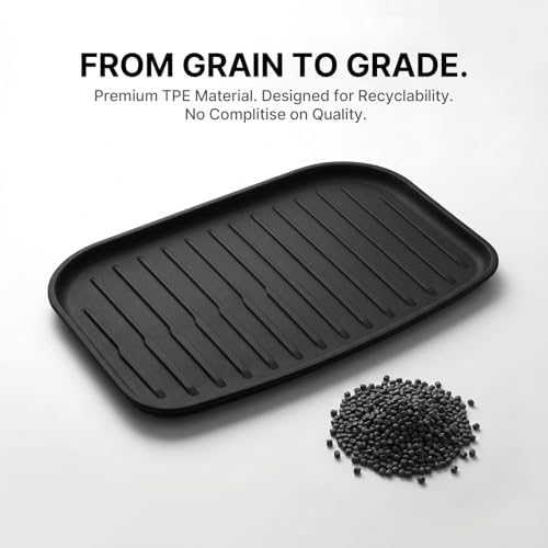 5 Pcs Floor Mats for Tesla Model Y Juniper 2025 2026, All-Weather TPE Anti-Slip - Image 7