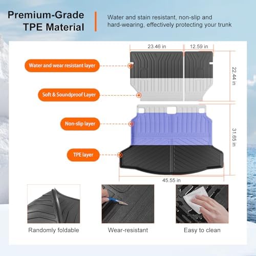 powoq Cargo Mat & Backrest Mat Compatible - Image 5