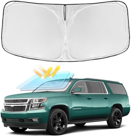 for Chevy Suburban 2015-2020 Windshield Sun Shade by ZOIBVCARSUNSHADE