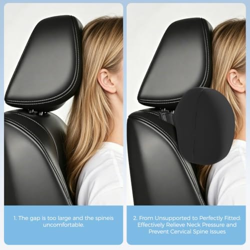 BABUR Car Headrest Pillow, Car Neck Pillow - Image 6