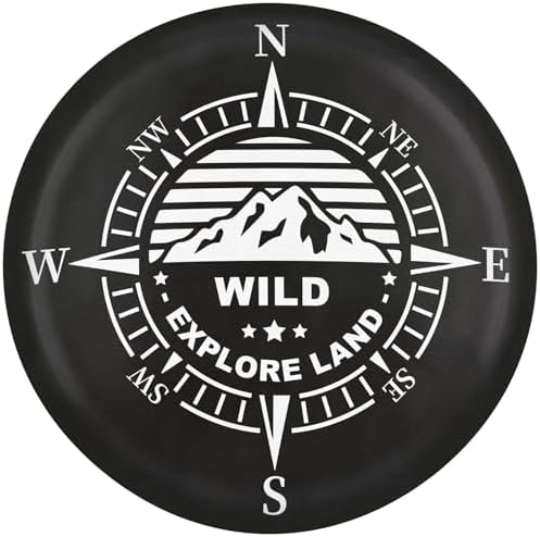Explore Land Spare Tire Cover Fit Tire Diameters 30-33 inch by ExploreLand