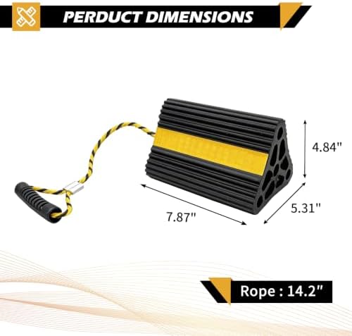 Vacallity Rubber Wheel Chocks - Image 2