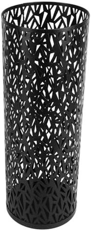 Ymiko Umbrella Stand Metal Round Storage Rack Indoor Entryway fit by Ymiko