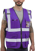 Dib Safety Hi Vis Reflective Safety Vest by HighVisibilityWorkwear